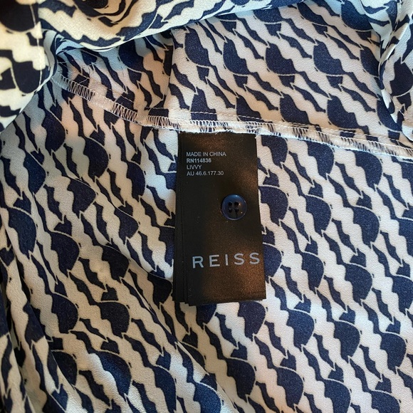 Reiss Livvy Blouse - BRAND NEW - Picture 8 of 9